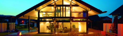 Fertighaus - Bild: Huf Haus Modell ART3 green[r]evolution
