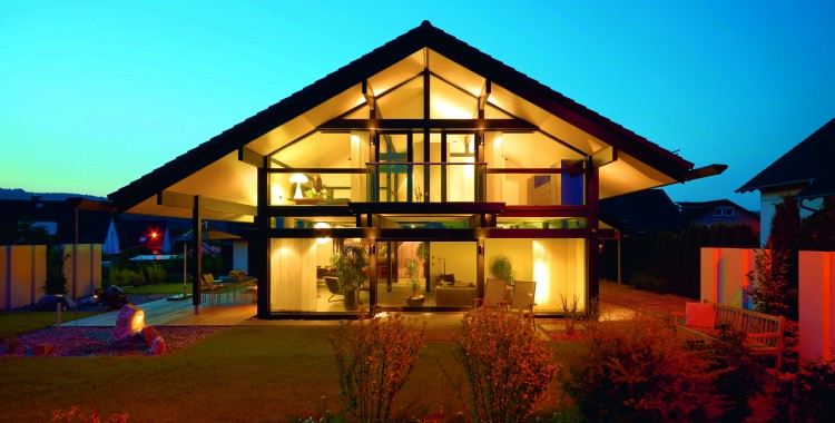 Fertighaus - Bild: Huf Haus Modell ART3 green[r]evolution